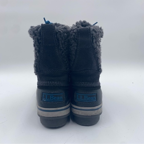 L.L. Bean Women’s 8 Rangeley Pac Gray Blue Winter Ankle Boot - Picture 2 of 5